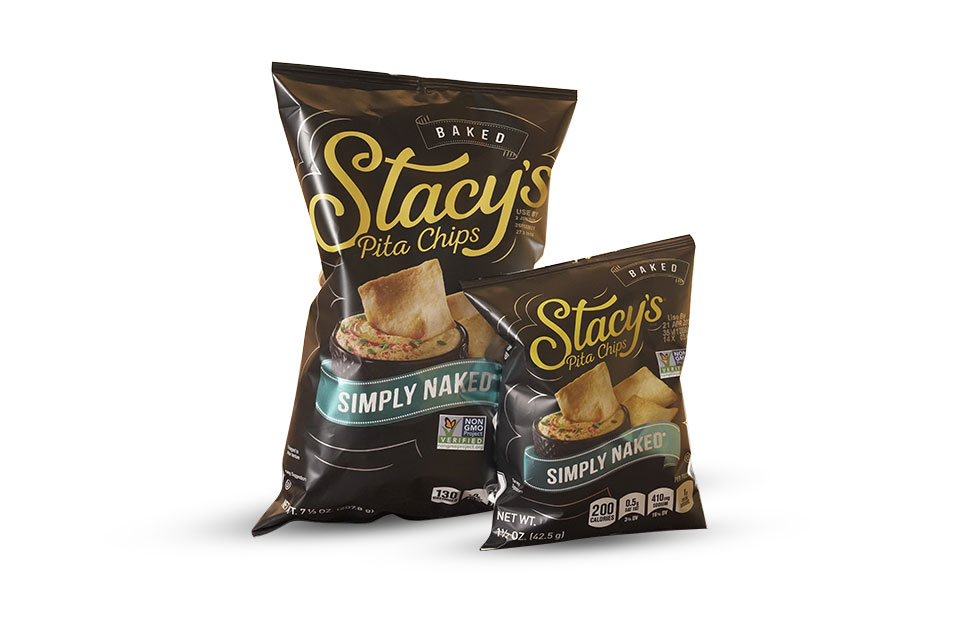 Stacys Pita Chips Simply Naked 28 oz. pack of 4 A1