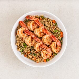 Sweet Chile Shrimp Meal
