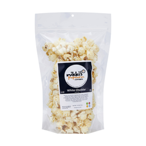 Nikki's Popcorn - White Cheddar